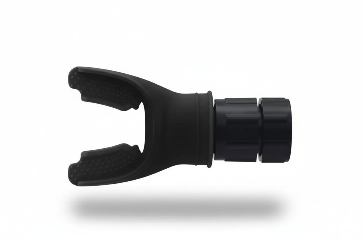 erstelle mir ein bild von der seite von einem Atemtrainer den ich im shop hab